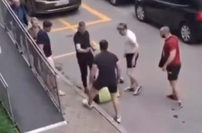 Šokanten prizor v Šiški: trije na enega, nato odjeknili streli #video
