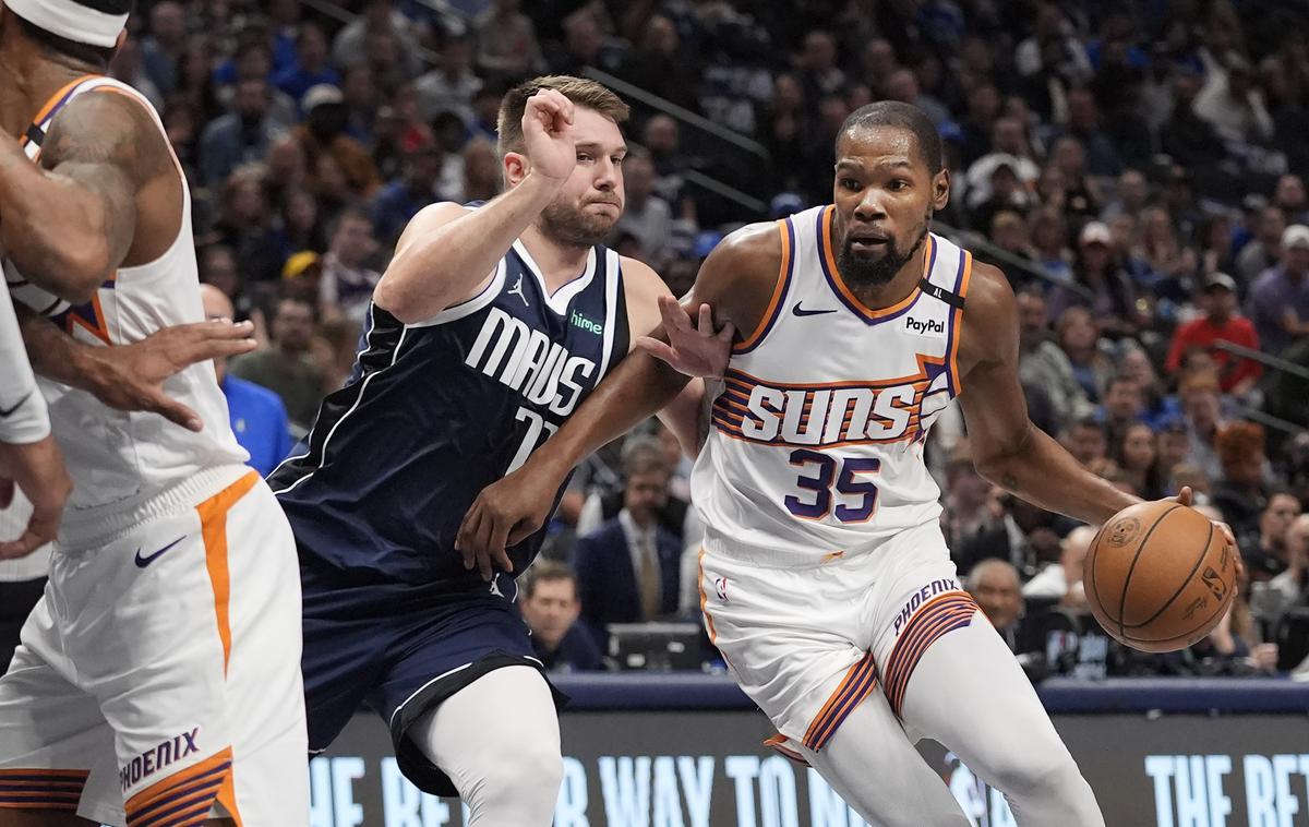 Kevin Durant Luka Dončić | Kevin Durant in Luka Dončić | Foto Guliverimage