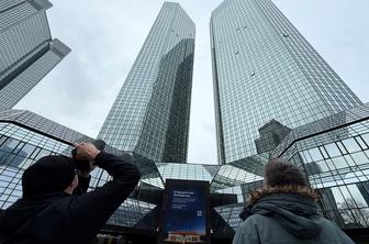 V Deutsche Bank preiskava zaradi suma pranja denarja