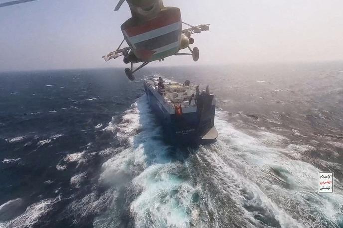 Hutiji, napad, Rdeče morje | V Rdečem morju in Adenskem zalivu se vrstijo napadi na ladje. | Foto Reuters