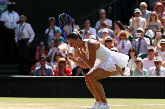 Marta Kostjuk | Marta Kostjuk je v četrtfinalu izločila Jasmine Paolini. | Foto Reuters