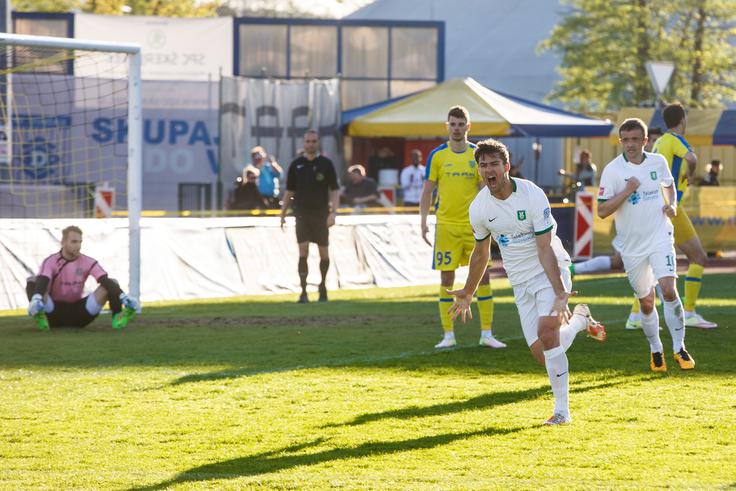 Mariborčan je sosedski obračun v domžalskem Športnem parku odločil v 69. minuti. | Foto: 