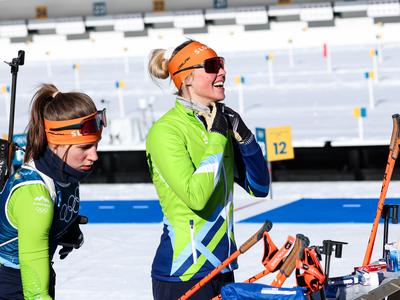 Biatlonke v pričakovanju vremenskega obrata: "To bo velik izziv za serviserje"