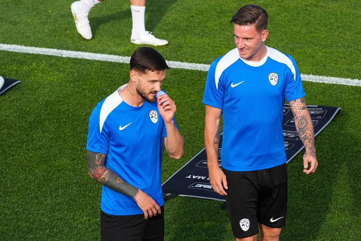 Po letu dni je v reprezentanci Benjamin Verbič. | Foto: Aleš Fevžer