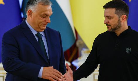 Orban v Kijevu pozval k mirovnim pogajanjem