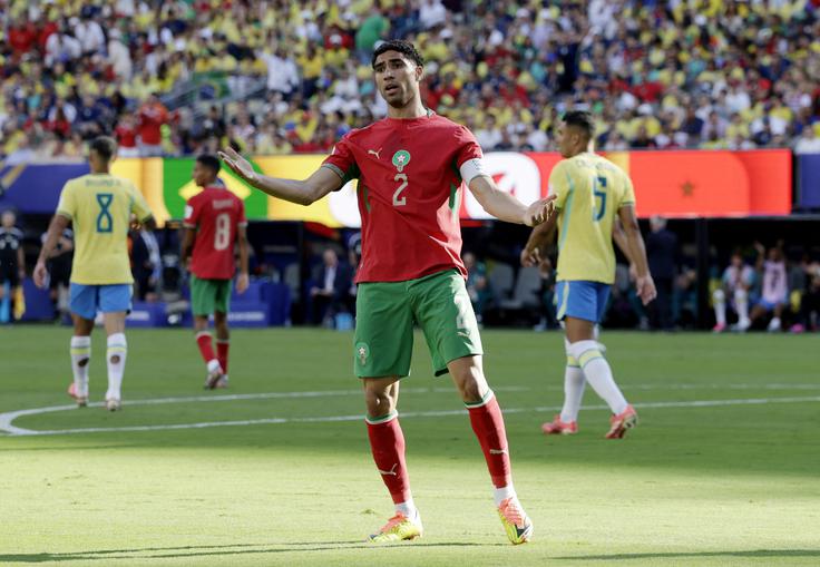 Maroko je v uvodnem nastopu na SP 2026 ostal neporažen proti Braziliji (1:1). | Foto: Reuters