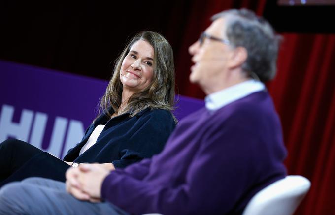 Bill in Melinda pogosto pomagata prek svoje fundacije Bill and Melinda Gates Foundation. | Foto: Getty Images
