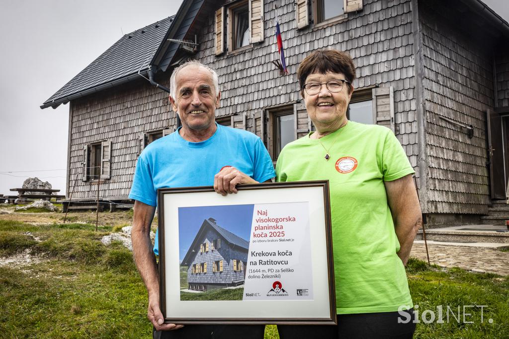 Krekova koča na Ratitovcu - Naj visokogorska planinska koča 2025
