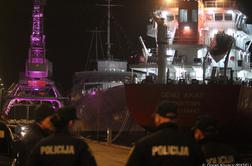 Turška tovorna ladja trčila v Titov Galeb #video