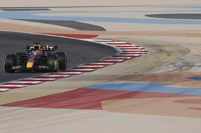 Bahrajn testiranja f1 Verstappen | Max Verstappen je odpeljal najhitrejši čas dneva in tudi tedna v Bahrajnu. | Foto Reuters