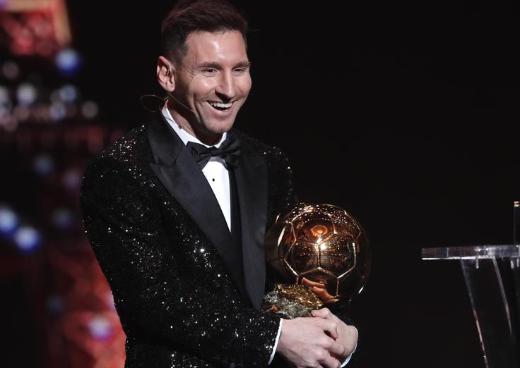 Lionel Messi je prejel zlato žogo kar osemkrat in je absolutni rekorder. | Foto: Reuters