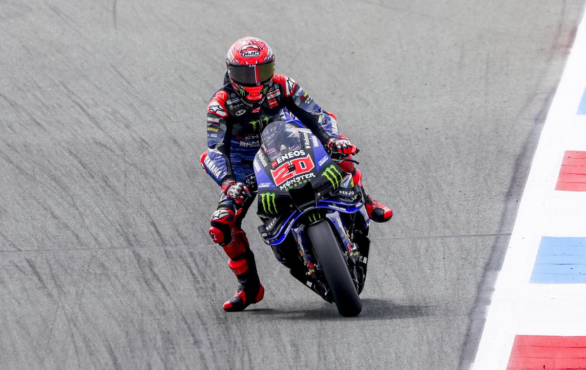 Assen Fabio Quartararo Yamaha | Fabio Quartararo je na legendarni stezi v Assnu dobil kvalifikacije. | Foto Guliverimage