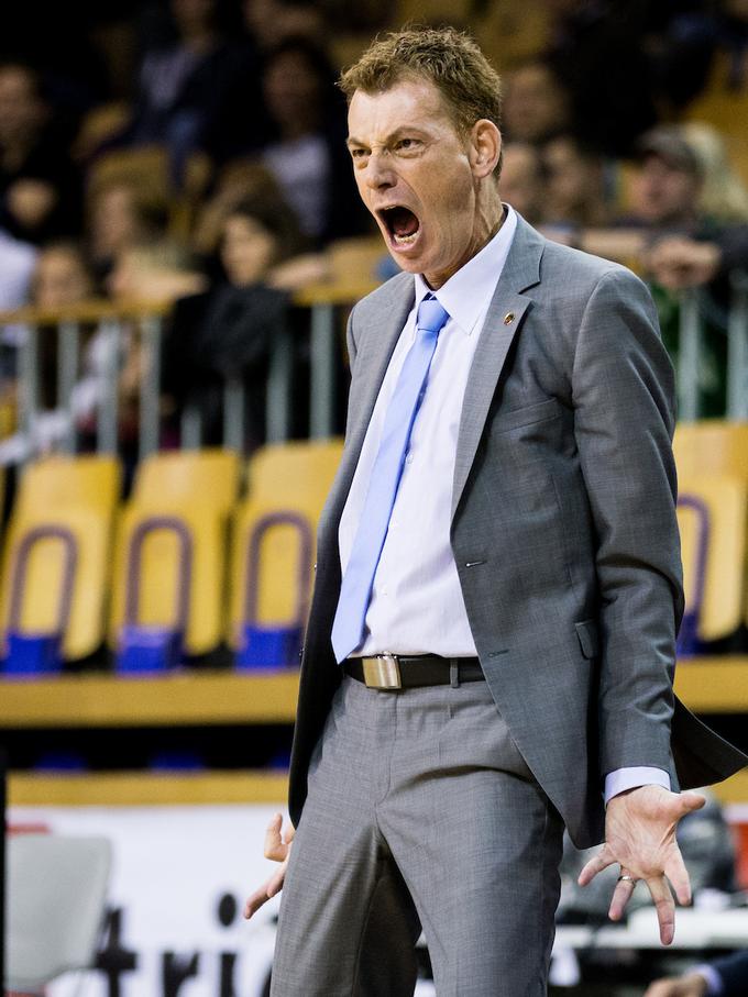 Gašper Okorn v trenerskem elementu. | Foto: Sportida