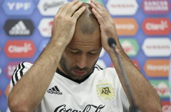 Argentinska kriza: Mascherano zanika besede lažnivca. Kdo bo določil ekipo za tekmo D?
