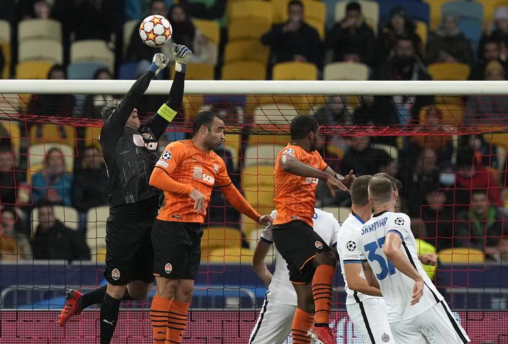 Andrij Pjatov je preprečil, da bi se Inter v Ukrajini veselil zmage v ligi prvakov. | Foto: Guliverimage/Vladimir Fedorenko