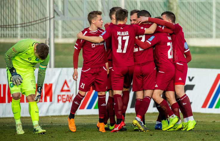 Gorenjski orli so v spomladanskem delu prejšnje sezone prekrižali načrte Olimpiji v Kranju.
 | Foto: Vid Ponikvar