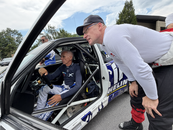 Francois Delecour in Jari-Matti Latvala. | Foto: Gregor Pavšič