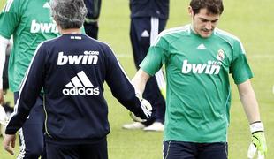 Casillas brani Mourinha: Kritike so neupravičene