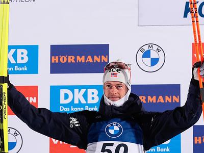 Sturla Holm Laegreid osmič zapored na stopničke