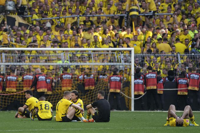 Borussia Dortmund je v zadnjem krogu bundeslige zapravila priložnost za naslov prvaka. | Foto: AP / Guliverimage