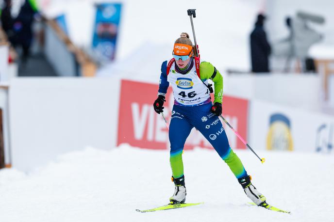 Polona Klemenčič, Pokljuka 2025 | Polona Klemenčič je osvojila 32. mesto. | Foto Aleš Fevžer