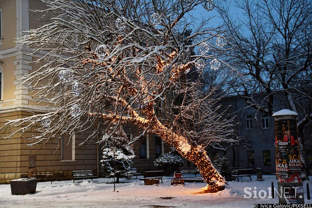 sneg, zima, Hrvaška