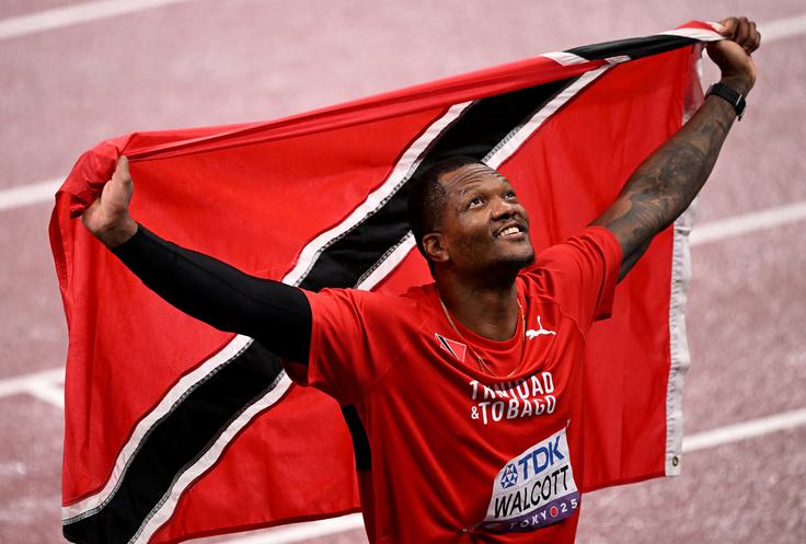 Keshorn Walcott je zmagal 12 let po osvojenem olimpijskem zlatu. | Foto: Reuters
