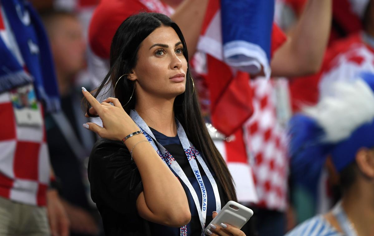 Ivana Vida | Ivana Vida, žena hrvaškega nogometnega reprezentanta Domagoja Vide | Foto Getty Images