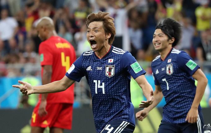 Japonci so na začetku drugega polčasa dosegli kar dva zadetka. | Foto: Reuters