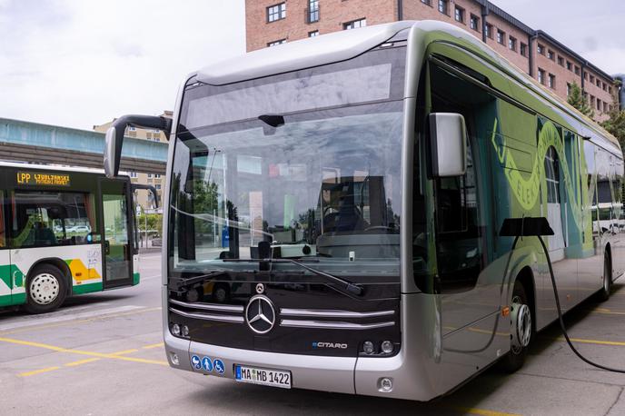 LPP Mercedes električni avtobus | Foto Aleš Beno