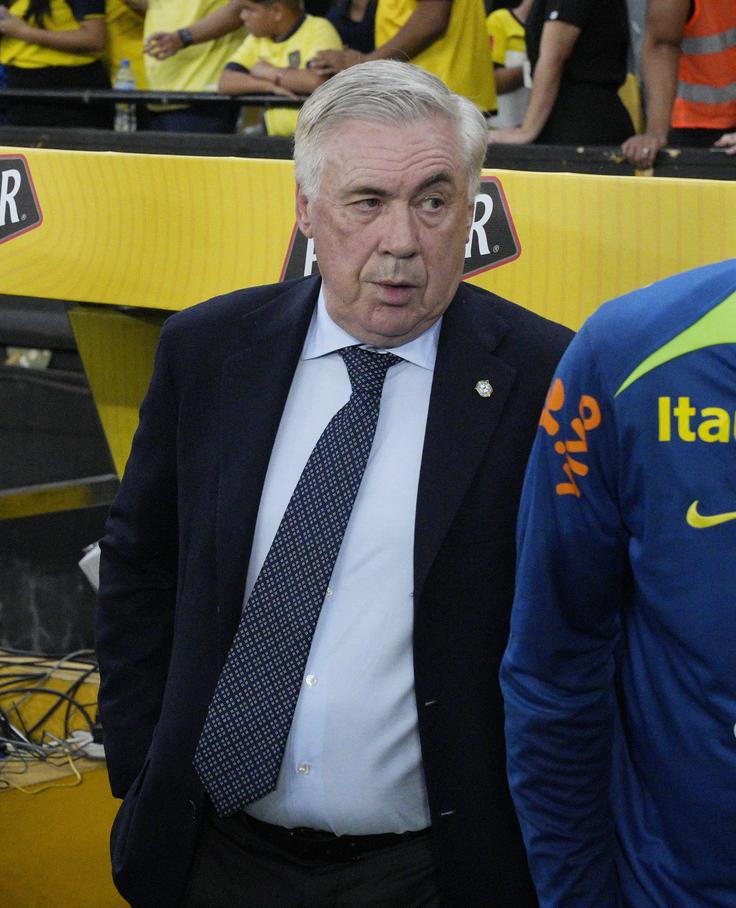 Ancelotti sodeluje s številnimi nekdanjimi varovanci iz Reala. | Foto: Reuters