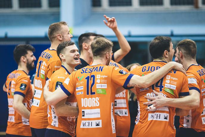 Finale lige MEVZA: ACH Volley - Calcit Volley | Odbojkarji ACH Volleyja so si priigrali zaključno žogo. | Foto Sportida