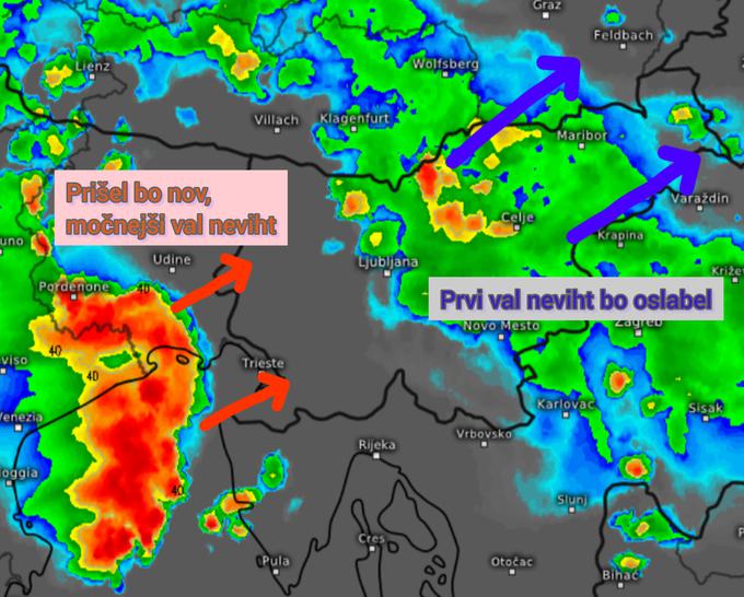 pas neviht | Foto: meteologix / David Florjančič