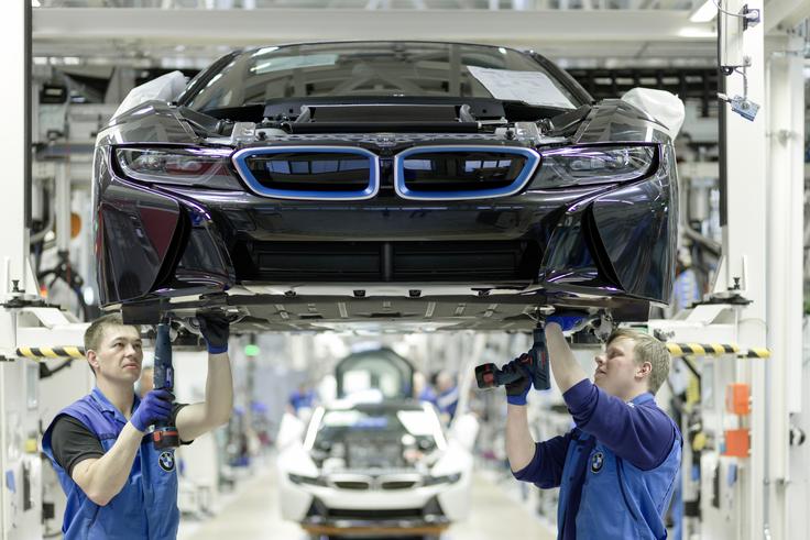 BMW i8 tovarna Leipzig | Foto: BMW