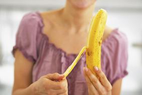 Nad mozolje z bananinimi olupki