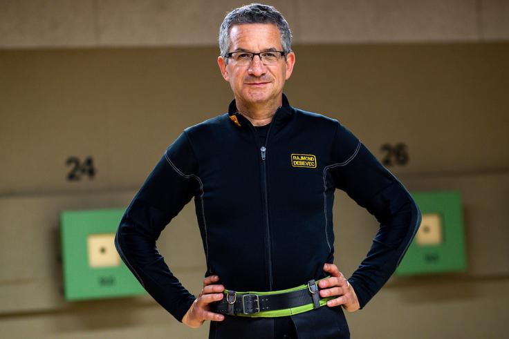 Pred igrami v Londonu so mu nepridipravi ukradli puško. | Foto: Matic Klanšek Velej/Sportida