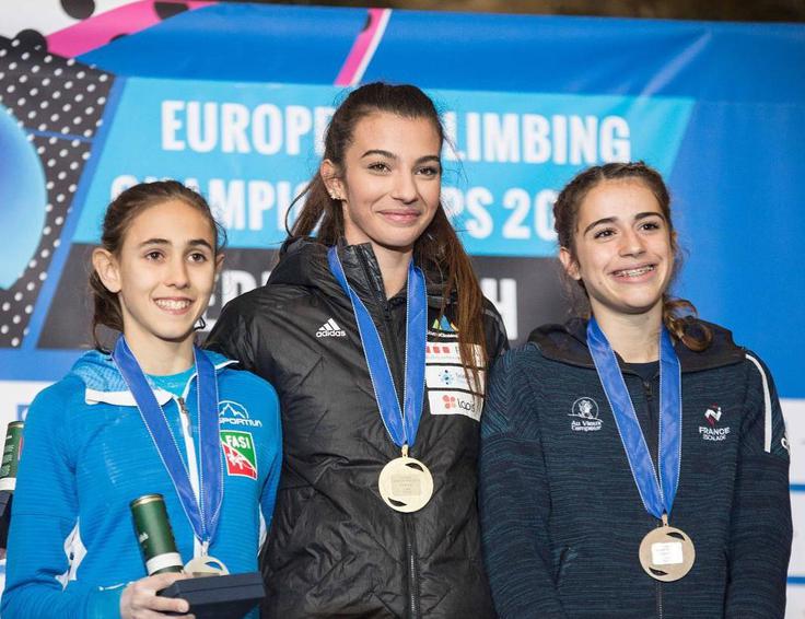 Leta 2019 je bila Lučka Rakovec evropska prvakinja v težavnosti. | Foto: 