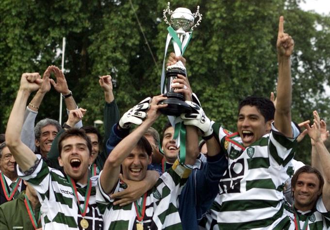 Sporting se je naslova portugalskega prvaka nazadnje veselil leta 2002. | Foto: Reuters