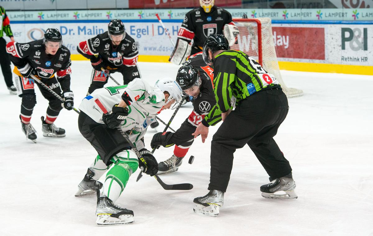 Vorarlberg Pioneers HK Olimpija | Olimpija je zmagala na Predarlskem, pri edinem moštvu, ki je na lestvici za njo. | Foto Rothmund_Pioneers.hockey