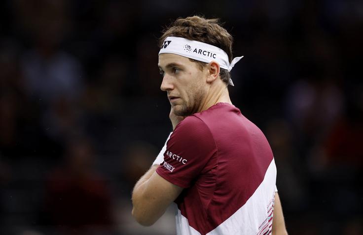 Med drugimi pomembnimi igralci na pokalu United sta še četrti igralec sveta Norvežan Casper Ruud in Nemec Alexander Zverev. | Foto: Reuters