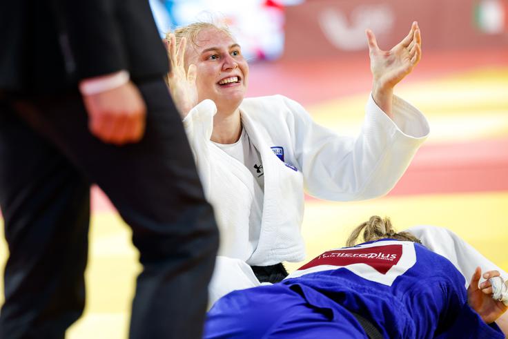 Nika Koren je osvojila bron. | Foto: Aleš Fevžer