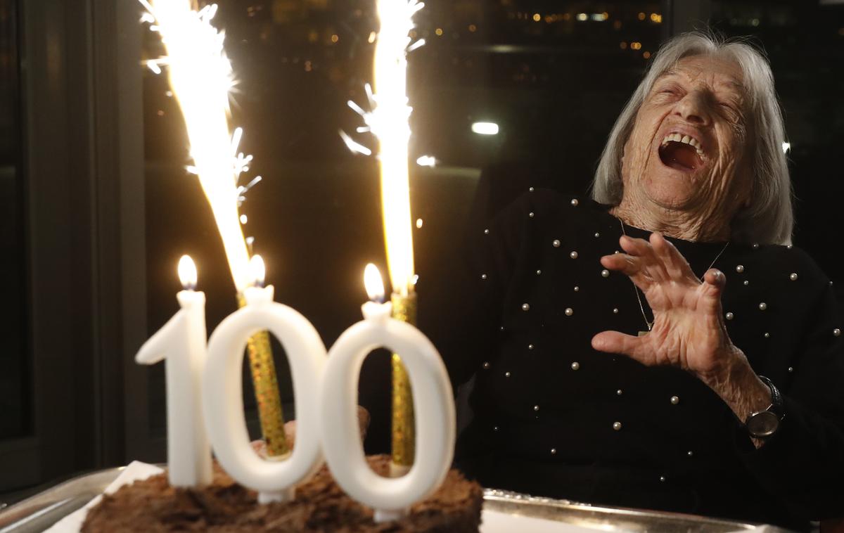 Agnes Keleti | Nekdanja telovadka Agnes Keleti je v soboto praznovala 100. rojstni dan. | Foto Guliverimage/Getty Images