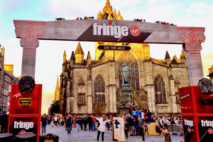 The Fringe festival | The Fringe festival v Edinburgu poteka vse od leta 1947. | Foto Shutterstock