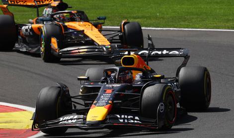 Zvit načrt, da je Verstappen na šprintu premagal McLarna