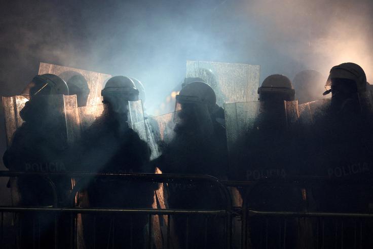 Tirana, Albanija, protesti, korupcija | Foto: Reuters