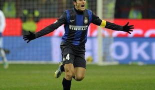VIDEO: Čudno veselje Zanettija pri golu Interja