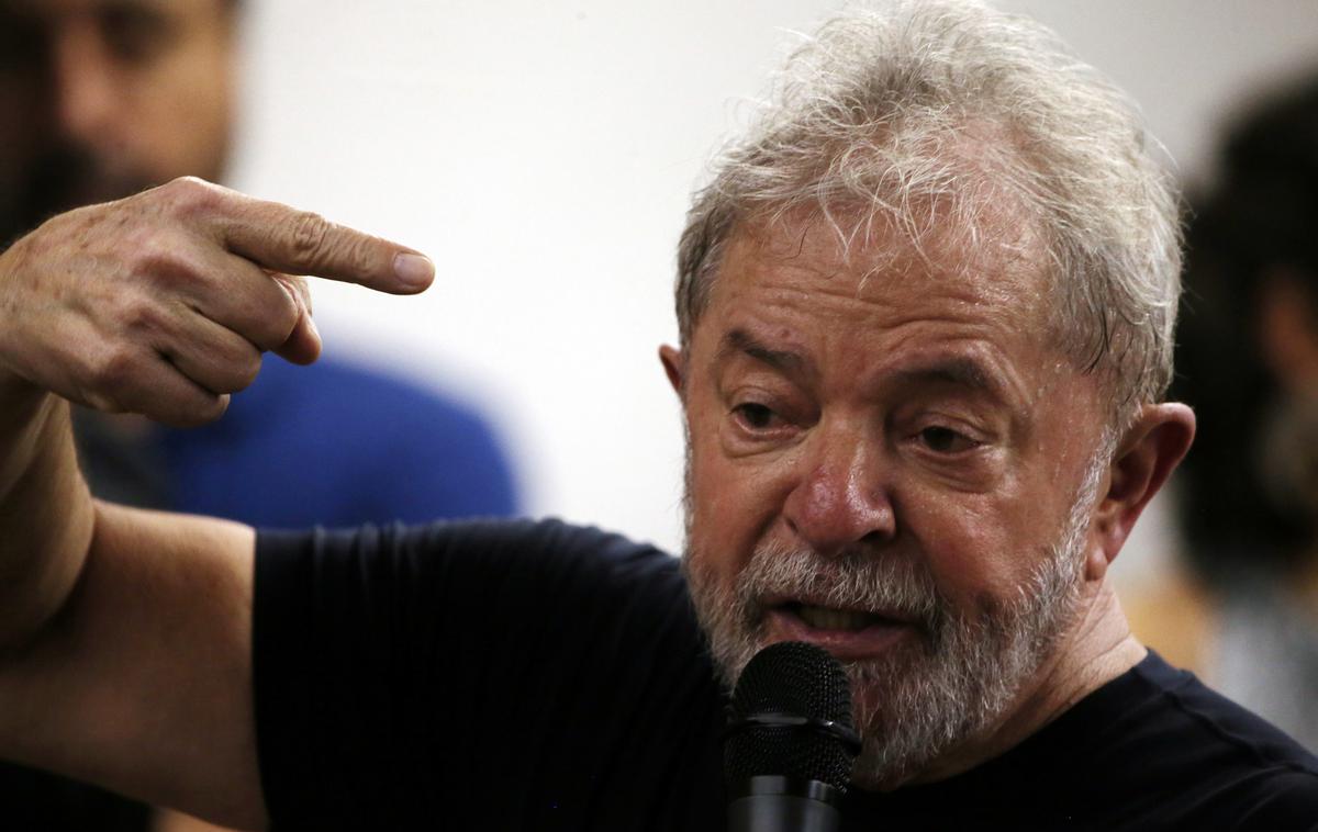 Lula | Odvetniki nekdanjega brazilskega predsednika Lule so že napovedali, da bodo danes poskušali doseči njegovo takojšnjo izpustitev. | Foto Reuters