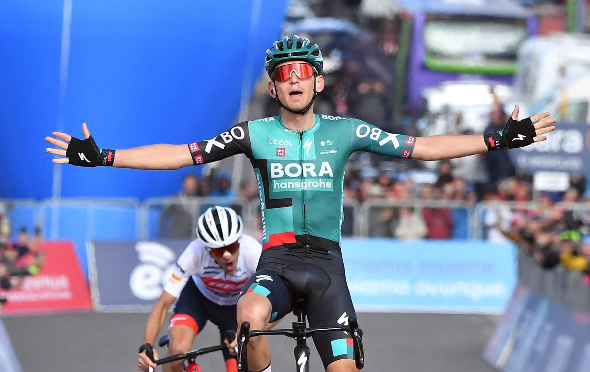 Lennard Kämna | Lennard Kämna je zmagovalec četrte etape letošnjega Gira. | Foto Reuters
