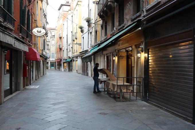 Ulice evropskih mest so povsem prazne. | Foto: Getty Images
