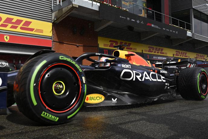 Spa Max Verstappen Red Bull | Max Verstappen ima v svojem dirkalniku že peti menjalnik letos. Dovoljeni so štirje. | Foto Reuters